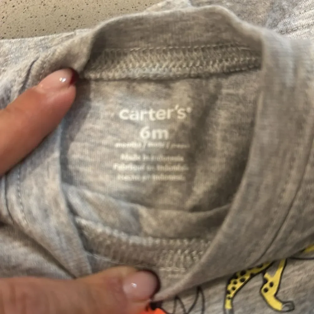 Bundle of three short sleeve t-shirts from carters